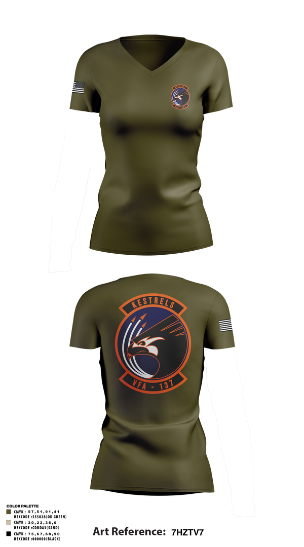 Womens Short Sleeve Vneck Shirt, Kestrels, Navy, Teamtime, Team time, sublimation, custom sports apparel, team uniforms, spirit wear, spiritwear, sports uniforms, custom shirts, team store, custom team store, fundraiser sports, apparel fundraiser