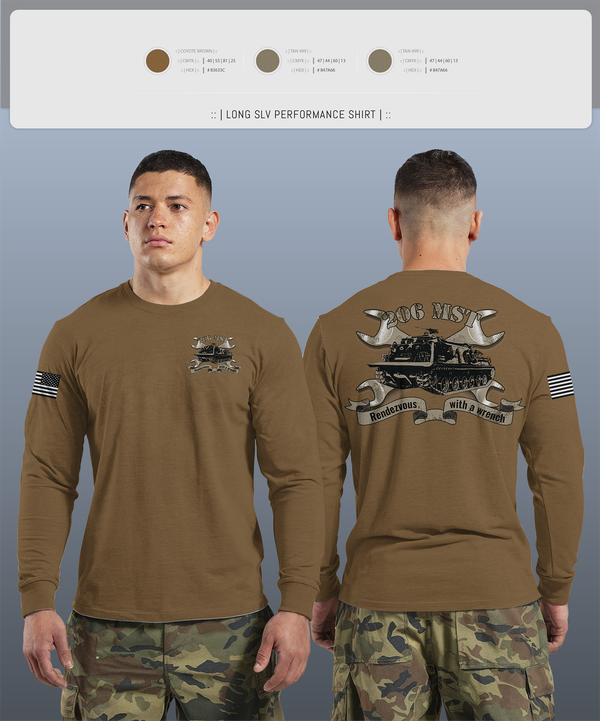 Long Sleeve Performance Shirt, 206th MST, , Teamtime, Team time, sublimation, custom sports apparel, team uniforms, spirit wear, spiritwear, sports uniforms, custom shirts, team store, custom team store, fundraiser sports, apparel fundraiser