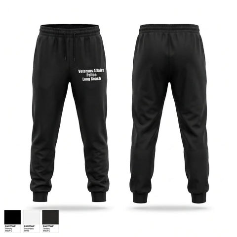 Sweatpants, Veterans Affairs Police - Long Beach, Police, Teamtime, Team time, sublimation, custom sports apparel, team uniforms, spirit wear, spiritwear, sports uniforms, custom shirts, team store, custom team store, fundraiser sports, apparel fundraiser
