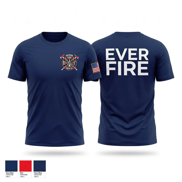 Short Sleeve Performance Shirt, Revere Fire Department, Fire Department, Teamtime, Team time, sublimation, custom sports apparel, team uniforms, spirit wear, spiritwear, sports uniforms, custom shirts, team store, custom team store, fundraiser sports, apparel fundraiser