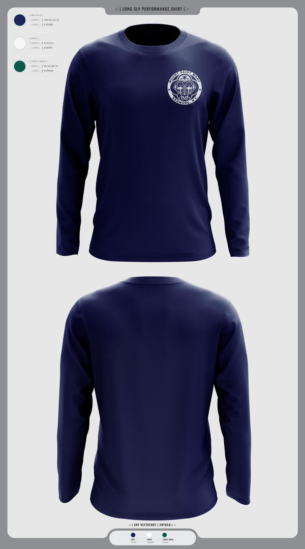 Long Sleeve Performance Shirt, Mount St Mary Academy Dance, Spirit Store, Teamtime, Team time, sublimation, custom sports apparel, team uniforms, spirit wear, spiritwear, sports uniforms, custom shirts, team store, custom team store, fundraiser sports, apparel fundraiser