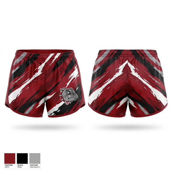 Womens Shorts, EARLE BULLDOGS, Men's Basketball, Teamtime, Team time, sublimation, custom sports apparel, team uniforms, spirit wear, spiritwear, sports uniforms, custom shirts, team store, custom team store, fundraiser sports, apparel fundraiser