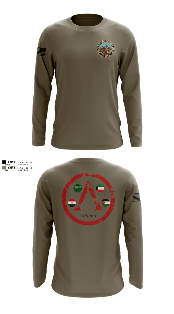 Long Sleeve Performance Shirt, 650th RSG, Army, Teamtime, Team time, sublimation, custom sports apparel, team uniforms, spirit wear, spiritwear, sports uniforms, custom shirts, team store, custom team store, fundraiser sports, apparel fundraiser