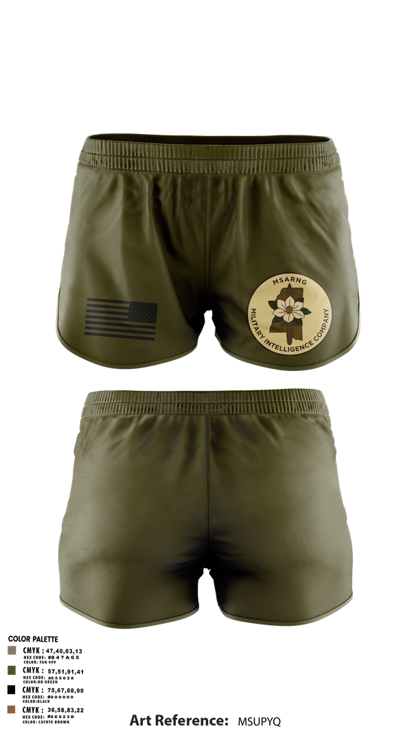 Ranger Panties, , National Guard, Teamtime, Team time, sublimation, custom sports apparel, team uniforms, spirit wear, spiritwear, sports uniforms, custom shirts, team store, custom team store, fundraiser sports, apparel fundraiser