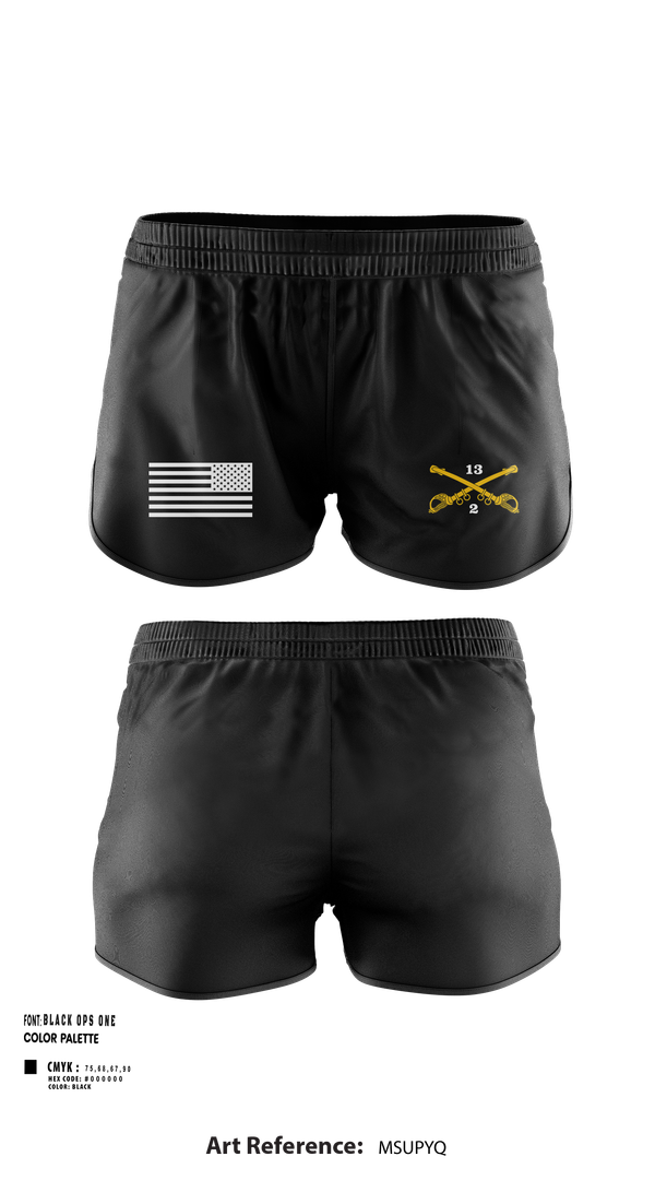 Ranger Panties, C TROOP 2/13 CAV, , Teamtime, Team time, sublimation, custom sports apparel, team uniforms, spirit wear, spiritwear, sports uniforms, custom shirts, team store, custom team store, fundraiser sports, apparel fundraiser