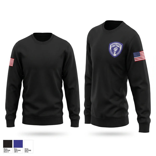 Crew Neck Sweatshirt, Armored Knights, Police, Teamtime, Team time, sublimation, custom sports apparel, team uniforms, spirit wear, spiritwear, sports uniforms, custom shirts, team store, custom team store, fundraiser sports, apparel fundraiser