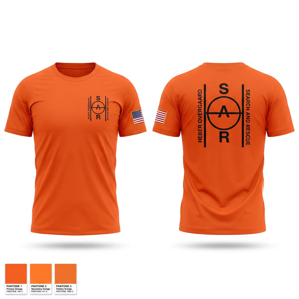 Short Sleeve Performance Shirt, Heber Overgaard Search and Rescue, Fire Department, Teamtime, Team time, sublimation, custom sports apparel, team uniforms, spirit wear, spiritwear, sports uniforms, custom shirts, team store, custom team store, fundraiser sports, apparel fundraiser