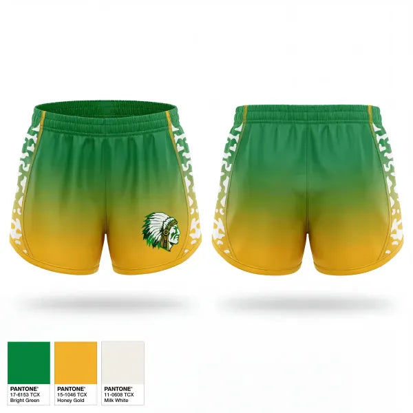 Womens Shorts, Jemez Valley Warriors, Baseball, Teamtime, Team time, sublimation, custom sports apparel, team uniforms, spirit wear, spiritwear, sports uniforms, custom shirts, team store, custom team store, fundraiser sports, apparel fundraiser