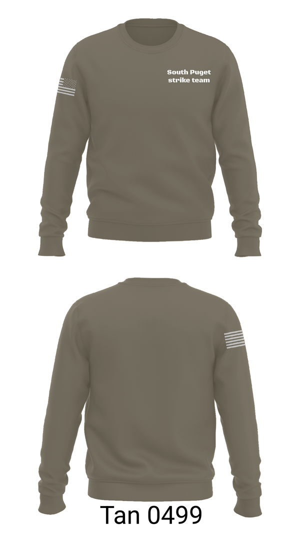 Crew Neck Sweatshirt, South Puget strike team, , Teamtime, Team time, sublimation, custom sports apparel, team uniforms, spirit wear, spiritwear, sports uniforms, custom shirts, team store, custom team store, fundraiser sports, apparel fundraiser