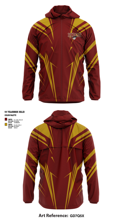 Windbreaker, Kingston High School Cheer, Cheer, Teamtime, Team time, sublimation, custom sports apparel, team uniforms, spirit wear, spiritwear, sports uniforms, custom shirts, team store, custom team store, fundraiser sports, apparel fundraiser