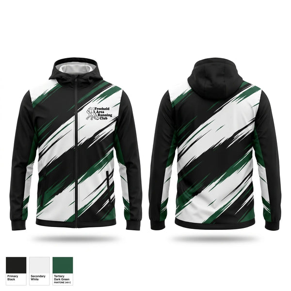 Windbreaker, Freehold Running Club, Cross Country, Teamtime, Team time, sublimation, custom sports apparel, team uniforms, spirit wear, spiritwear, sports uniforms, custom shirts, team store, custom team store, fundraiser sports, apparel fundraiser