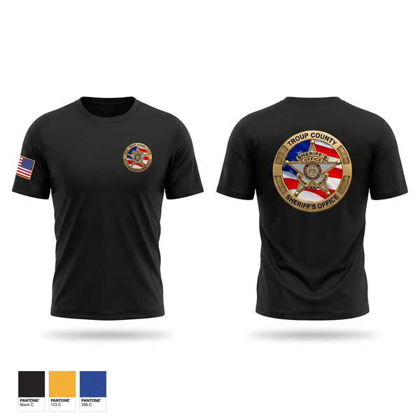 Short Sleeve Performance Shirt, Troup County Sheriff’s Office, Police, Teamtime, Team time, sublimation, custom sports apparel, team uniforms, spirit wear, spiritwear, sports uniforms, custom shirts, team store, custom team store, fundraiser sports, apparel fundraiser
