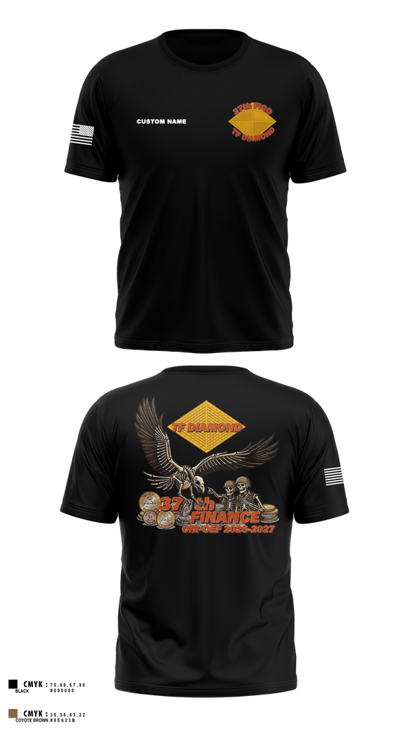 Old School Cotton Feel Shirt, 37th FICO, Army, Teamtime, Team time, sublimation, custom sports apparel, team uniforms, spirit wear, spiritwear, sports uniforms, custom shirts, team store, custom team store, fundraiser sports, apparel fundraiser
