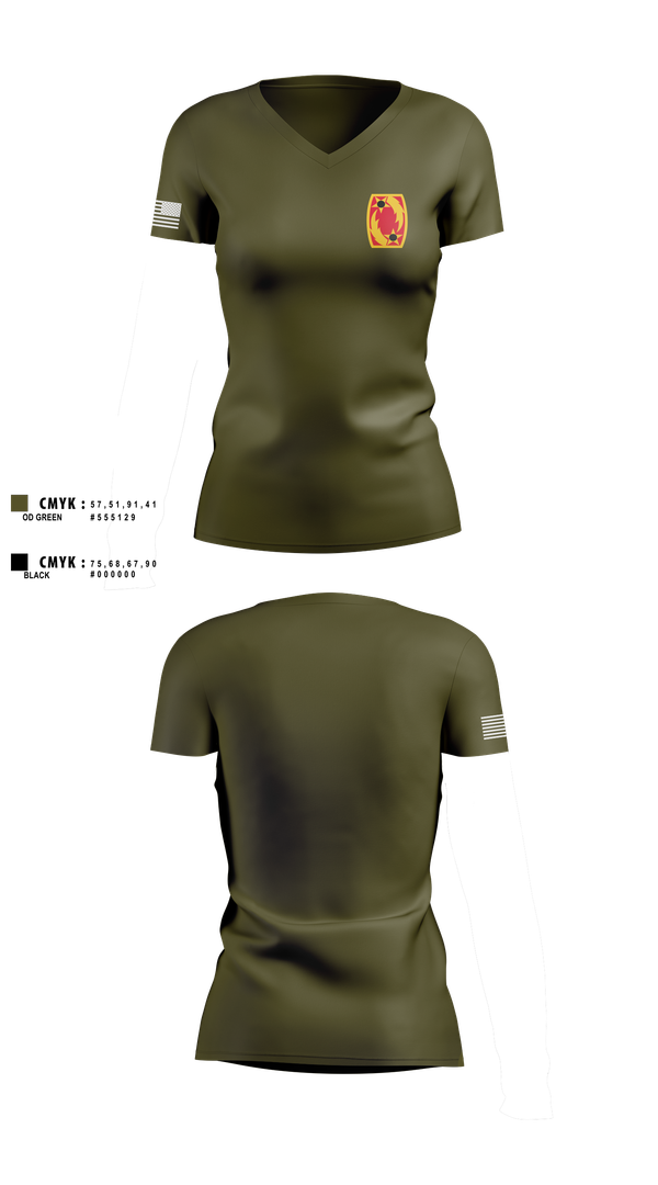 Womens Short Sleeve Vneck Shirt, 69th ADA, Army, Teamtime, Team time, sublimation, custom sports apparel, team uniforms, spirit wear, spiritwear, sports uniforms, custom shirts, team store, custom team store, fundraiser sports, apparel fundraiser
