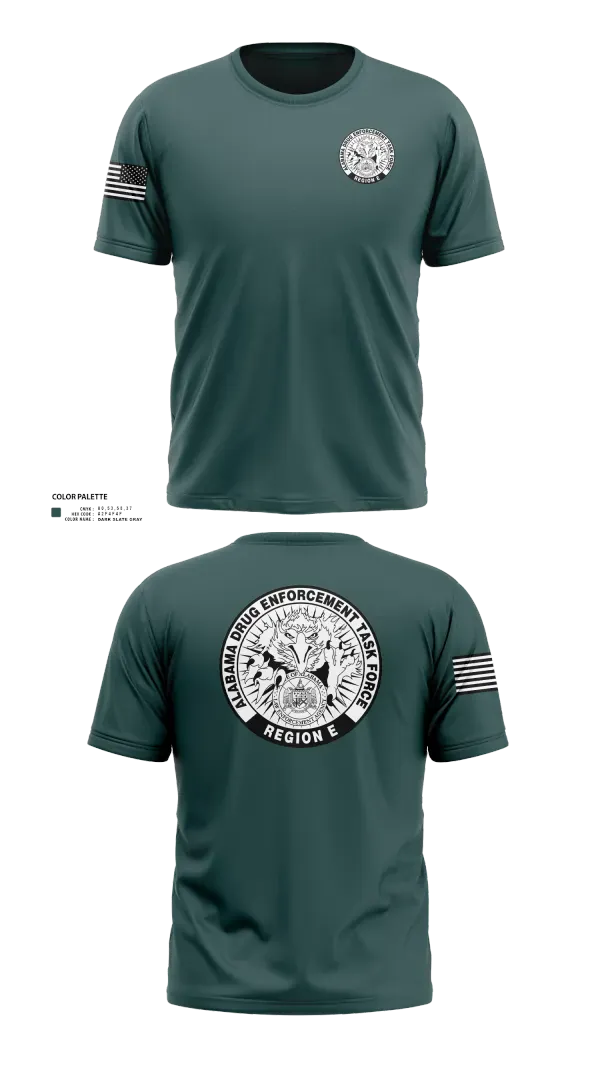 Old School Cotton Feel Shirt, Alabama Drug Enforcement Task Force, Police, Teamtime, Team time, sublimation, custom sports apparel, team uniforms, spirit wear, spiritwear, sports uniforms, custom shirts, team store, custom team store, fundraiser sports, apparel fundraiser