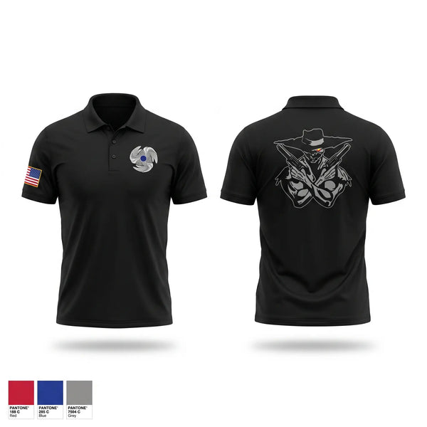Short Sleeve Performance Polo, C CO 1-222 AVN REGT, Army, Teamtime, Team time, sublimation, custom sports apparel, team uniforms, spirit wear, spiritwear, sports uniforms, custom shirts, team store, custom team store, fundraiser sports, apparel fundraiser