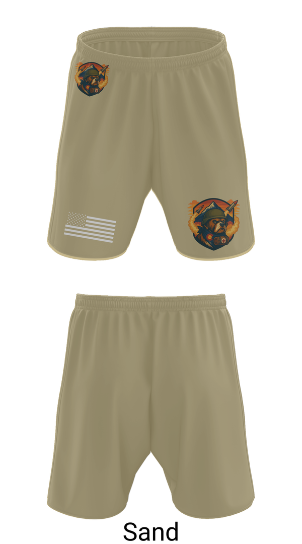 Athletic Shorts With Pockets, 10th Field Hospital (FWD), , Teamtime, Team time, sublimation, custom sports apparel, team uniforms, spirit wear, spiritwear, sports uniforms, custom shirts, team store, custom team store, fundraiser sports, apparel fundraiser