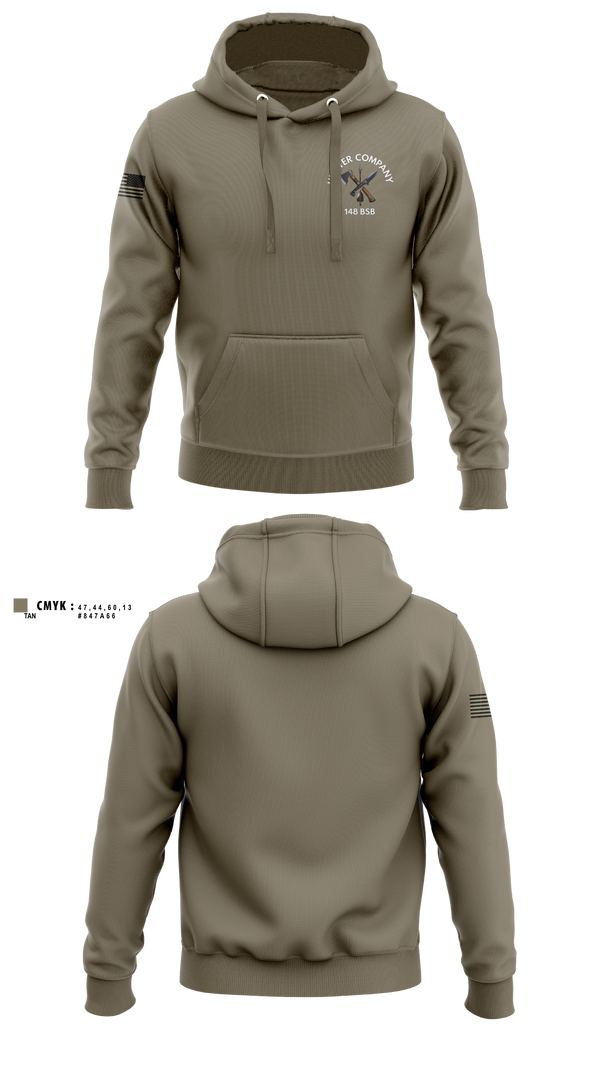 Hoodie, H Co 148th BSB, National Guard, Teamtime, Team time, sublimation, custom sports apparel, team uniforms, spirit wear, spiritwear, sports uniforms, custom shirts, team store, custom team store, fundraiser sports, apparel fundraiser