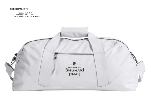 Duffle Bag, Shuhari Dojo, , Teamtime, Team time, sublimation, custom sports apparel, team uniforms, spirit wear, spiritwear, sports uniforms, custom shirts, team store, custom team store, fundraiser sports, apparel fundraiser