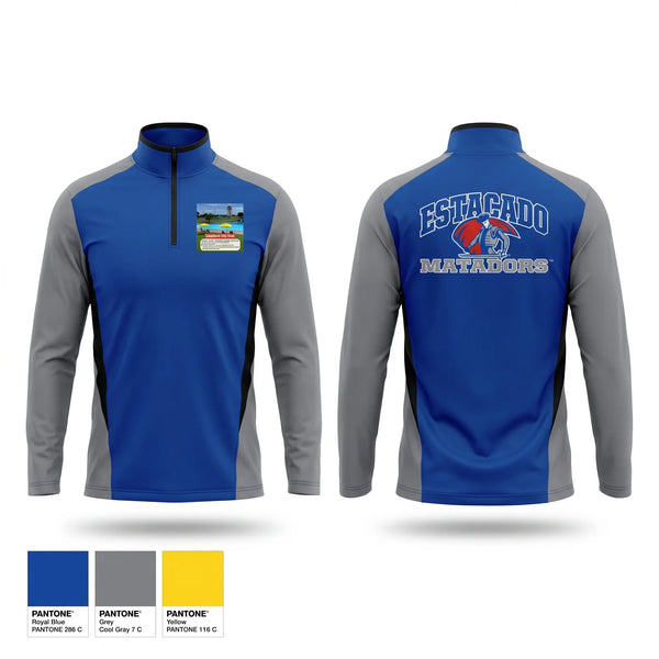 Quarter Zip Jacket, Lady Matadors, Softball, Teamtime, Team time, sublimation, custom sports apparel, team uniforms, spirit wear, spiritwear, sports uniforms, custom shirts, team store, custom team store, fundraiser sports, apparel fundraiser