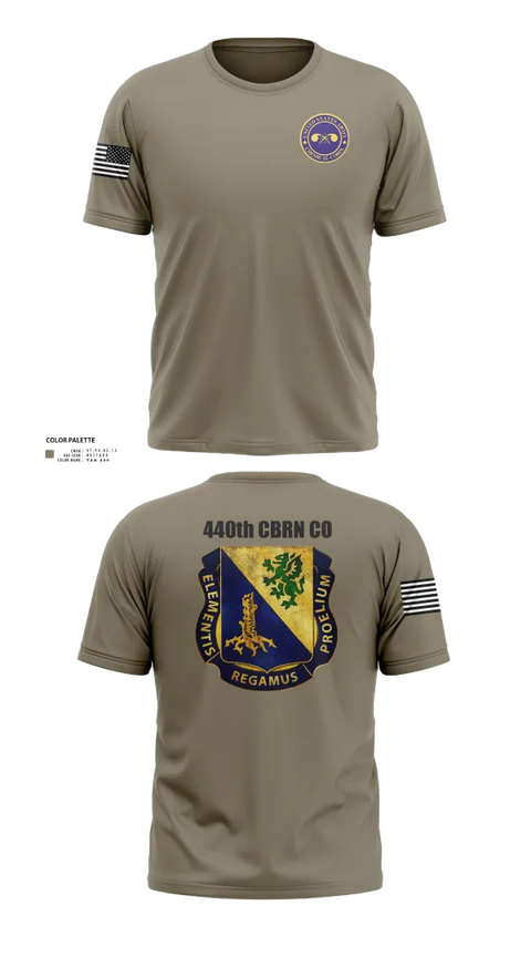 Old School Cotton Feel Shirt, 440th CBRN CO, , Teamtime, Team time, sublimation, custom sports apparel, team uniforms, spirit wear, spiritwear, sports uniforms, custom shirts, team store, custom team store, fundraiser sports, apparel fundraiser