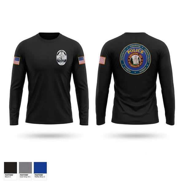 Long Sleeve Performance Shirt, Georgetown PD, Police, Teamtime, Team time, sublimation, custom sports apparel, team uniforms, spirit wear, spiritwear, sports uniforms, custom shirts, team store, custom team store, fundraiser sports, apparel fundraiser