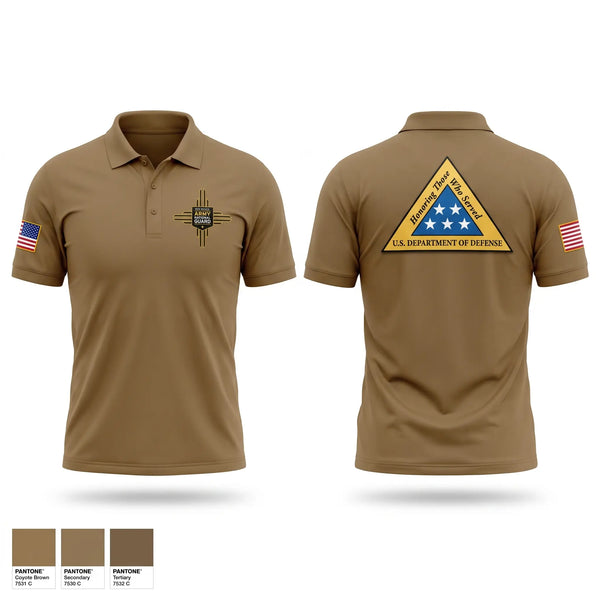 Short Sleeve Performance Polo, ARNGNMMFH, Army, Teamtime, Team time, sublimation, custom sports apparel, team uniforms, spirit wear, spiritwear, sports uniforms, custom shirts, team store, custom team store, fundraiser sports, apparel fundraiser