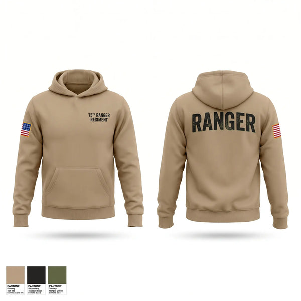 Hoodie, 75th ranger regiment, Army, Teamtime, Team time, sublimation, custom sports apparel, team uniforms, spirit wear, spiritwear, sports uniforms, custom shirts, team store, custom team store, fundraiser sports, apparel fundraiser