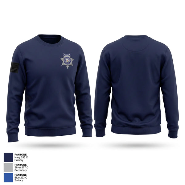 Crew Neck Sweatshirt, Adams County Sheriff's Office, Police, Teamtime, Team time, sublimation, custom sports apparel, team uniforms, spirit wear, spiritwear, sports uniforms, custom shirts, team store, custom team store, fundraiser sports, apparel fundraiser