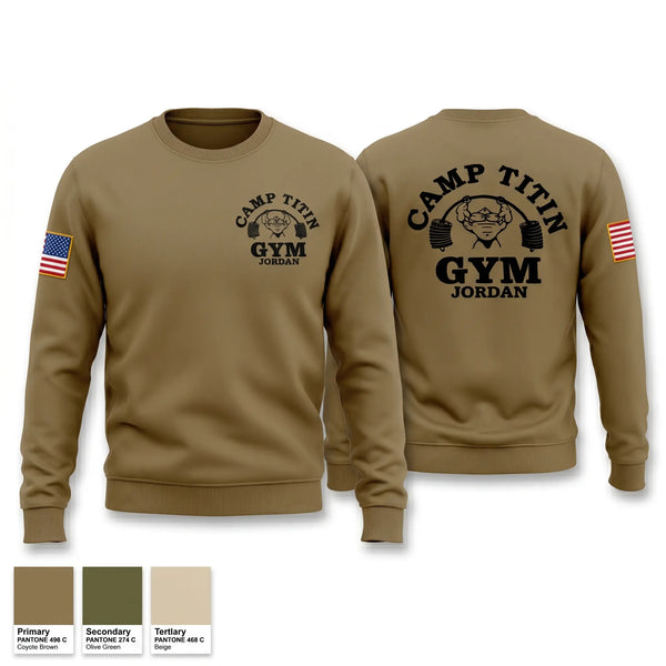 Crew Neck Sweatshirt, 117th Engineer Brigade, National Guard, Teamtime, Team time, sublimation, custom sports apparel, team uniforms, spirit wear, spiritwear, sports uniforms, custom shirts, team store, custom team store, fundraiser sports, apparel fundraiser