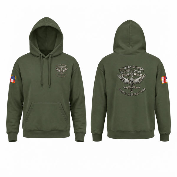 Hoodie, Southern Regional Response Group SRT, Police, Teamtime, Team time, sublimation, custom sports apparel, team uniforms, spirit wear, spiritwear, sports uniforms, custom shirts, team store, custom team store, fundraiser sports, apparel fundraiser