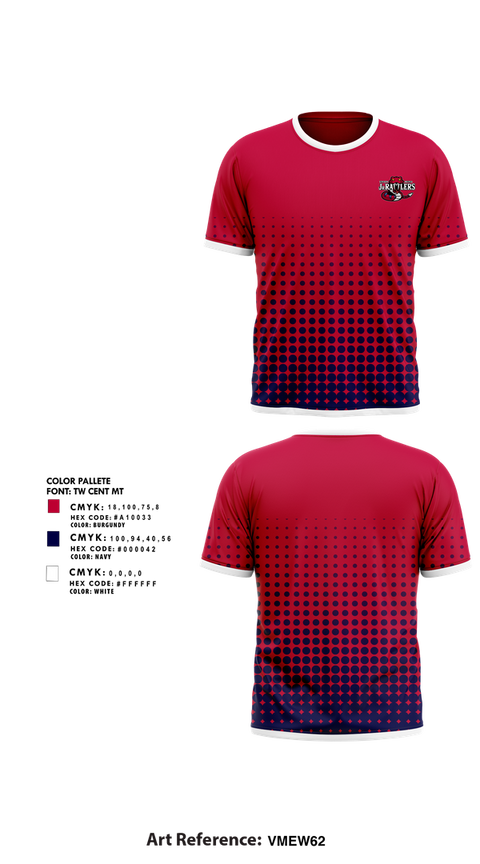 Short Sleeve Performance Shirt, Union Mine Jr. Rattlers Football And Cheer, , Teamtime, Team time, sublimation, custom sports apparel, team uniforms, spirit wear, spiritwear, sports uniforms, custom shirts, team store, custom team store, fundraiser sports, apparel fundraiser
