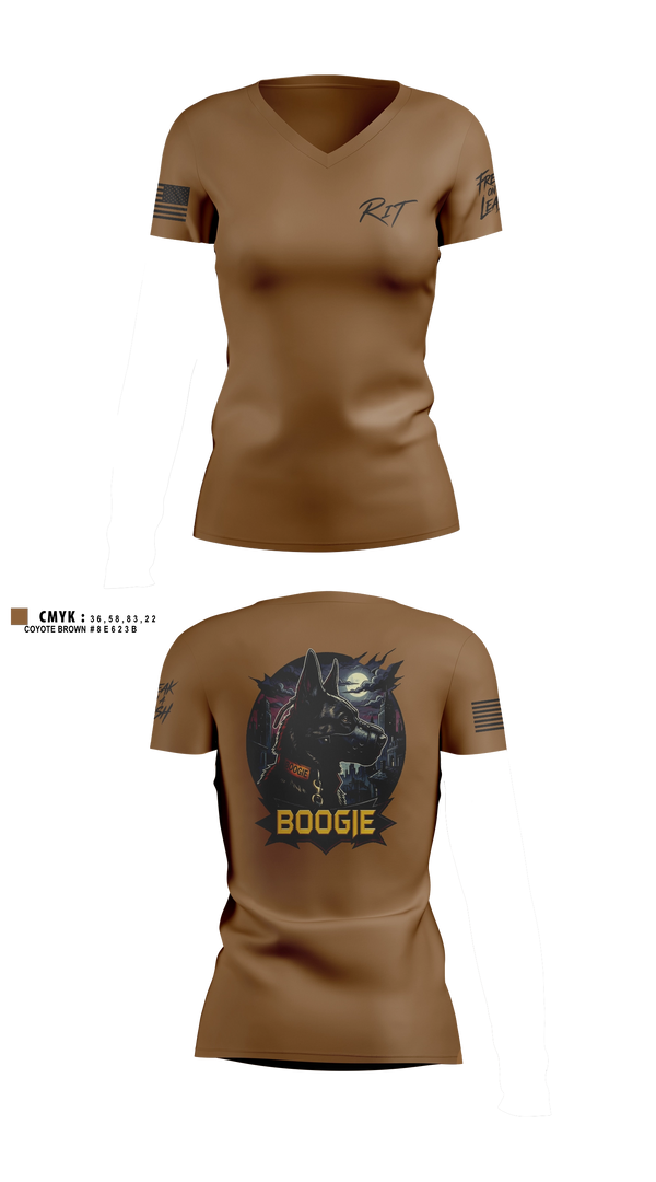 Womens Short Sleeve Vneck Shirt, Rural interdiction tactics, Police, Teamtime, Team time, sublimation, custom sports apparel, team uniforms, spirit wear, spiritwear, sports uniforms, custom shirts, team store, custom team store, fundraiser sports, apparel fundraiser