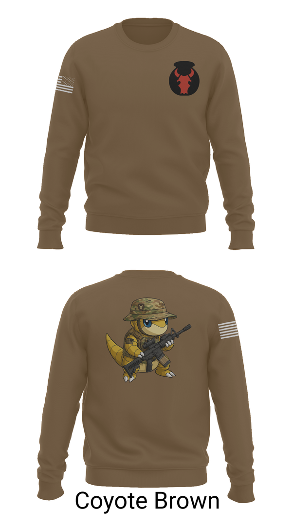 Crew Neck Sweatshirt, , National Guard, Teamtime, Team time, sublimation, custom sports apparel, team uniforms, spirit wear, spiritwear, sports uniforms, custom shirts, team store, custom team store, fundraiser sports, apparel fundraiser