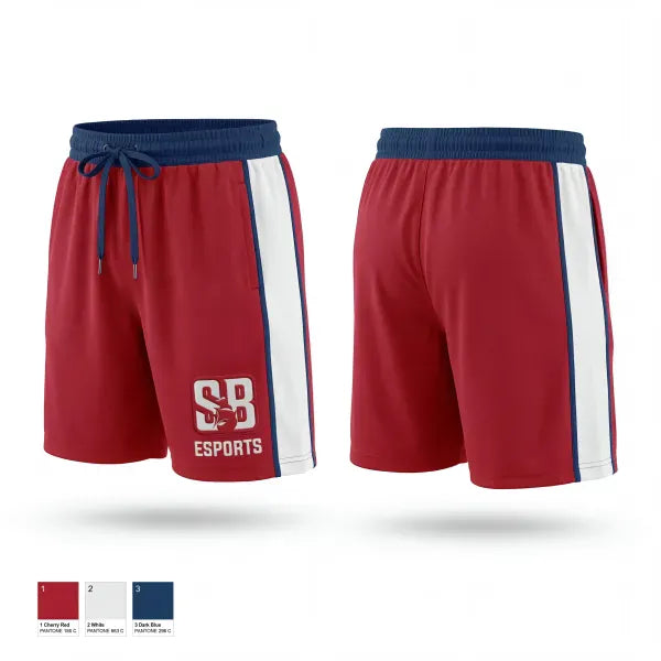 Athletic Shorts With Pockets, Sturgeon Bay High School, E-Sports, Teamtime, Team time, sublimation, custom sports apparel, team uniforms, spirit wear, spiritwear, sports uniforms, custom shirts, team store, custom team store, fundraiser sports, apparel fundraiser