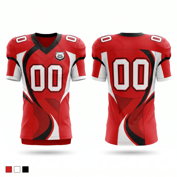Football Jersey, Bears, , Teamtime, Team time, sublimation, custom sports apparel, team uniforms, spirit wear, spiritwear, sports uniforms, custom shirts, team store, custom team store, fundraiser sports, apparel fundraiser