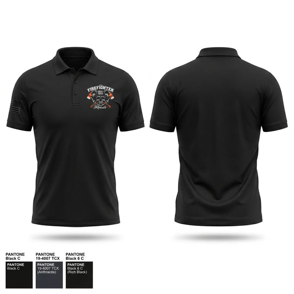 Short Sleeve Performance Polo, Rescue19, Fire Department, Teamtime, Team time, sublimation, custom sports apparel, team uniforms, spirit wear, spiritwear, sports uniforms, custom shirts, team store, custom team store, fundraiser sports, apparel fundraiser