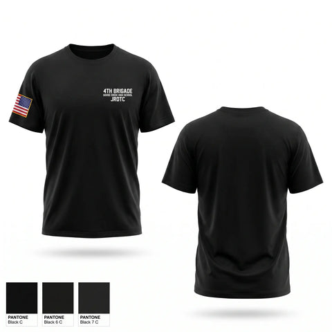 Old School Cotton Feel Shirt, 4th brigade Goose Creek High School JROTC, Bowling, Teamtime, Team time, sublimation, custom sports apparel, team uniforms, spirit wear, spiritwear, sports uniforms, custom shirts, team store, custom team store, fundraiser sports, apparel fundraiser