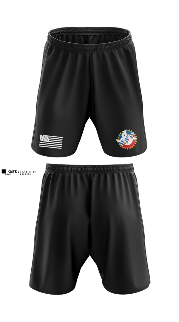 Athletic Shorts With Pockets, Sioux Empire Ghostbusters, , Teamtime, Team time, sublimation, custom sports apparel, team uniforms, spirit wear, spiritwear, sports uniforms, custom shirts, team store, custom team store, fundraiser sports, apparel fundraiser
