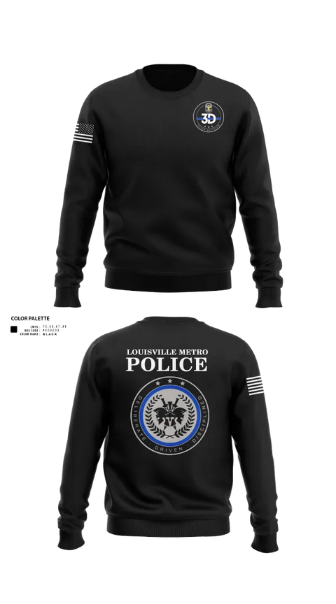 Crew Neck Sweatshirt, 3rd Division CIU, Police, Teamtime, Team time, sublimation, custom sports apparel, team uniforms, spirit wear, spiritwear, sports uniforms, custom shirts, team store, custom team store, fundraiser sports, apparel fundraiser