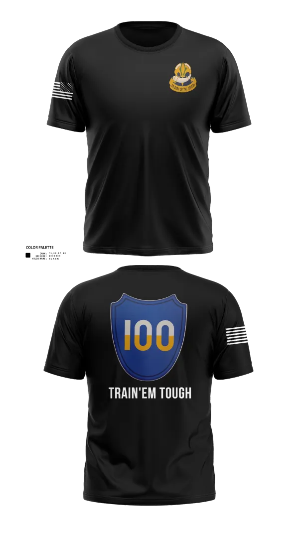Short Sleeve Performance Shirt, 100th Training Division, Army, Teamtime, Team time, sublimation, custom sports apparel, team uniforms, spirit wear, spiritwear, sports uniforms, custom shirts, team store, custom team store, fundraiser sports, apparel fundraiser