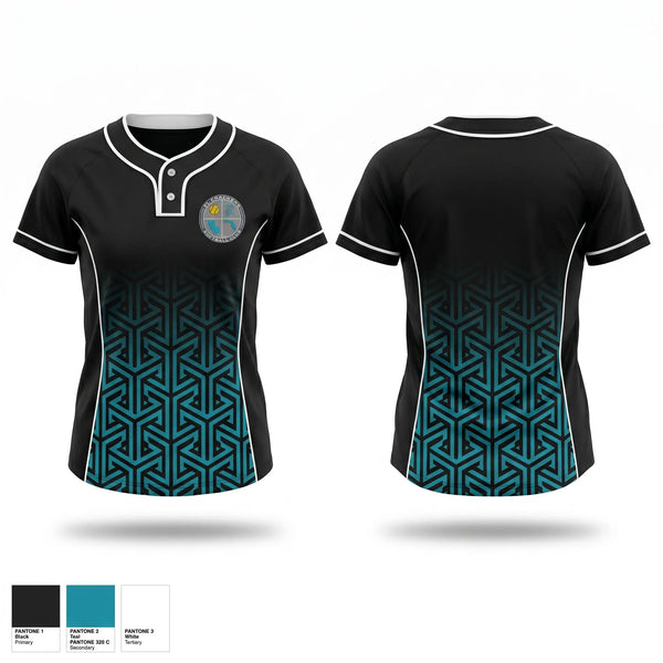 Two Button Softball Jersey, Florida Crackers Softball Club, Softball, Teamtime, Team time, sublimation, custom sports apparel, team uniforms, spirit wear, spiritwear, sports uniforms, custom shirts, team store, custom team store, fundraiser sports, apparel fundraiser