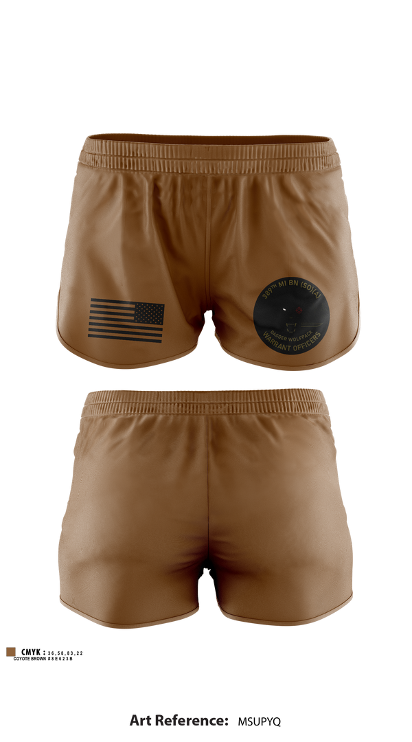 Ranger Panties, 389th WOLFPACK, Army, Teamtime, Team time, sublimation, custom sports apparel, team uniforms, spirit wear, spiritwear, sports uniforms, custom shirts, team store, custom team store, fundraiser sports, apparel fundraiser