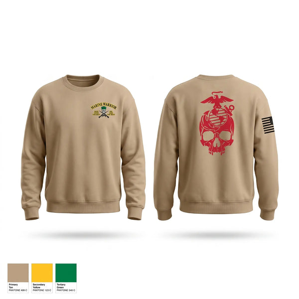 Crew Neck Sweatshirt, 3521, Marines, Teamtime, Team time, sublimation, custom sports apparel, team uniforms, spirit wear, spiritwear, sports uniforms, custom shirts, team store, custom team store, fundraiser sports, apparel fundraiser