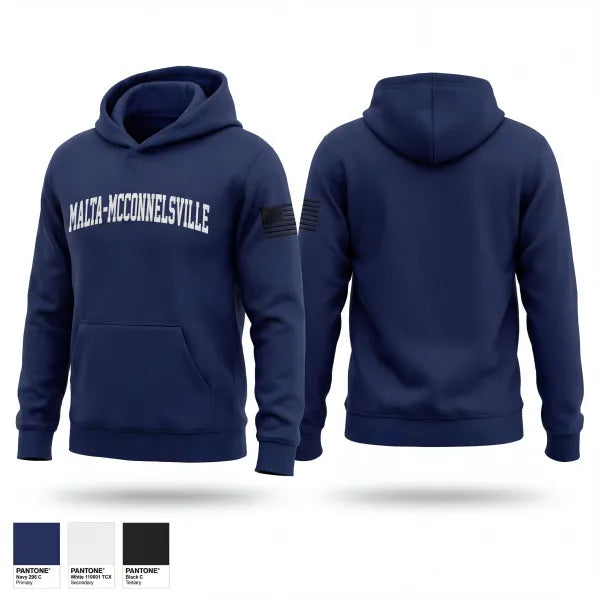 Hoodie, Malta-McConnelsville, Fire Department, Teamtime, Team time, sublimation, custom sports apparel, team uniforms, spirit wear, spiritwear, sports uniforms, custom shirts, team store, custom team store, fundraiser sports, apparel fundraiser