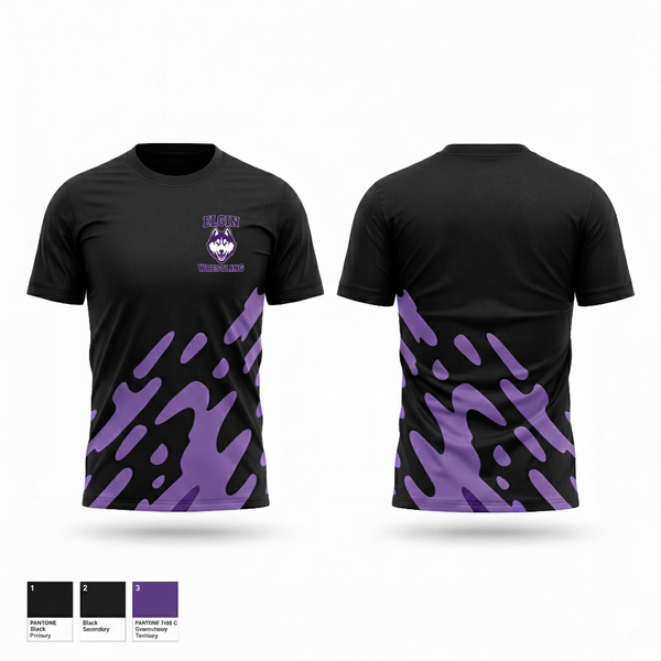 Short Sleeve Performance Shirt, Elgin Huskies, Wrestling, Teamtime, Team time, sublimation, custom sports apparel, team uniforms, spirit wear, spiritwear, sports uniforms, custom shirts, team store, custom team store, fundraiser sports, apparel fundraiser