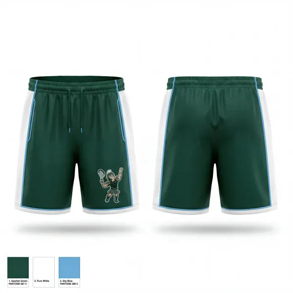 Athletic Shorts With Pockets, Turrentine Middle School Tennis, Tennis, Teamtime, Team time, sublimation, custom sports apparel, team uniforms, spirit wear, spiritwear, sports uniforms, custom shirts, team store, custom team store, fundraiser sports, apparel fundraiser