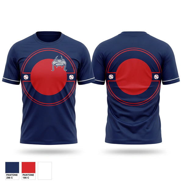 Short Sleeve Performance Shirt, Mudcats, Baseball, Teamtime, Team time, sublimation, custom sports apparel, team uniforms, spirit wear, spiritwear, sports uniforms, custom shirts, team store, custom team store, fundraiser sports, apparel fundraiser