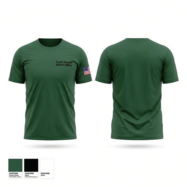 Short Sleeve Performance Shirt, Taylor County Sheriff’s Office, Police, Teamtime, Team time, sublimation, custom sports apparel, team uniforms, spirit wear, spiritwear, sports uniforms, custom shirts, team store, custom team store, fundraiser sports, apparel fundraiser