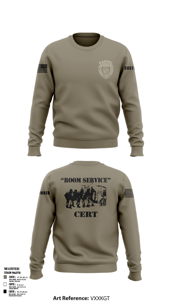 Crew Neck Sweatshirt, Green Haven CERT, , Teamtime, Team time, sublimation, custom sports apparel, team uniforms, spirit wear, spiritwear, sports uniforms, custom shirts, team store, custom team store, fundraiser sports, apparel fundraiser